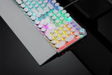 Gaming Keyboard Retro Steampunk