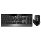 Wireless Slim Metal Keyboard & Laser Mouse Combo
