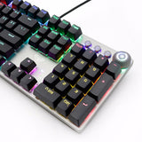 Gaming Mechanical Keyboard Wrist Support USB Wired